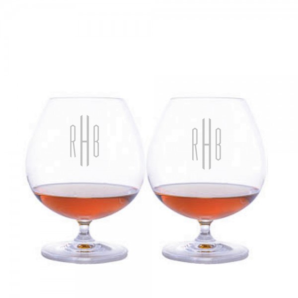 Personalized cognac glasses clearance