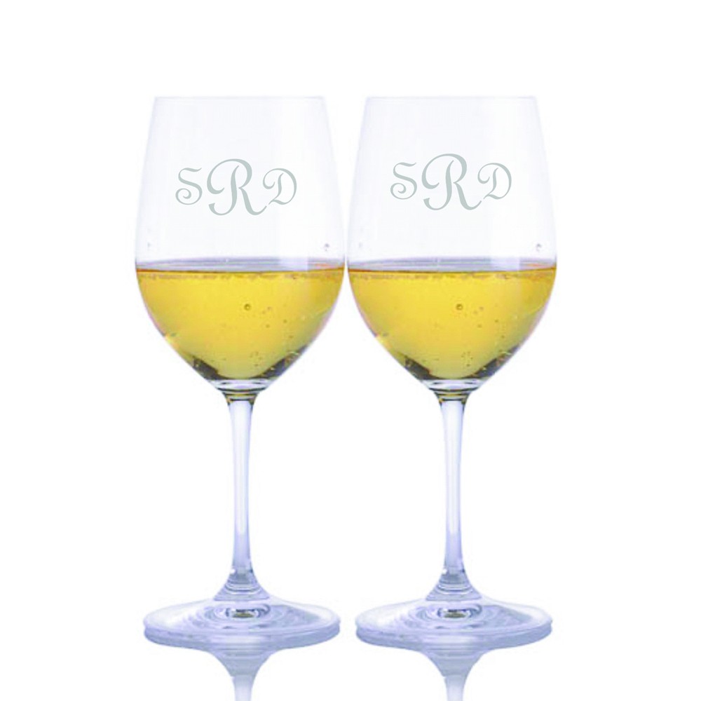 Riedel Engraved Vinum Chardonnay White Wine Glass
