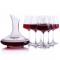 Crystalize Mozart Wine Decanter 7pc. Set