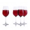 Personalized Crystalize Red Wine Glass 