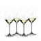 Personalized Crystal Extreme White Wine Glass 4pc. Set by Riedel