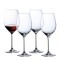 Custom Waterford Moments Crystal Red Wine Glass 4pc. Gift Set