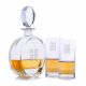 Cooper Liquor Decanter 3pc. Highball Set By Crystalize