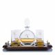  Cooper Liquor Decanter Highball Wood Tray Set By Crystalize