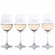 Mother's day Crystalize White Wine Glasses
