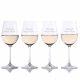 Mother's day Crystalize White Wine Glasses
