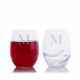Turbulence Stemless Red Wine Glass 2pc. Set