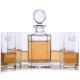 Crystal 7 Piece Highball Whiskey Decanter Set 