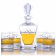 Engraved Ravenscroft Bishop Decanter Set 