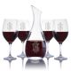 Ravenscroft Cristoff Decanter & 4 Red Wine Glasses Set