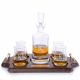 Personalized Ravenscroft Crystal Kensington Engraved Whiskey Decanter