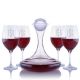 Ravenscroft Crystal Vintner's Choice Decanter Set Engraved