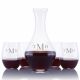 Personalized Cabernet Magnum Wine Decanter 5pc Stemless Set By Riedel