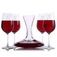 Crystalize Sloane Wine Decanter Set 