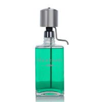 The Perfect Measure Mouthwash Decanter with Chrome Pump Dispenser
