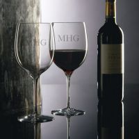 Personalized Engraved Waterford Elegance Bordeaux Glass 