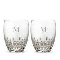 Personalized Waterford Lismore Essence Double Old Fashioned Set of 2 